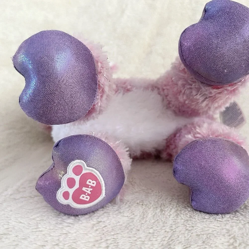 Build A Bear Workshop Twinkle Pink Purple Reindeer Plush Toy Stuffed Animal
